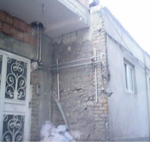 اجرای ساپورت بر روی دیوار همسایه ،خلاف مقررات می باشد