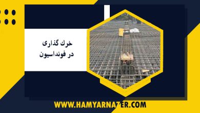 خرک گذاری در فونداسیون